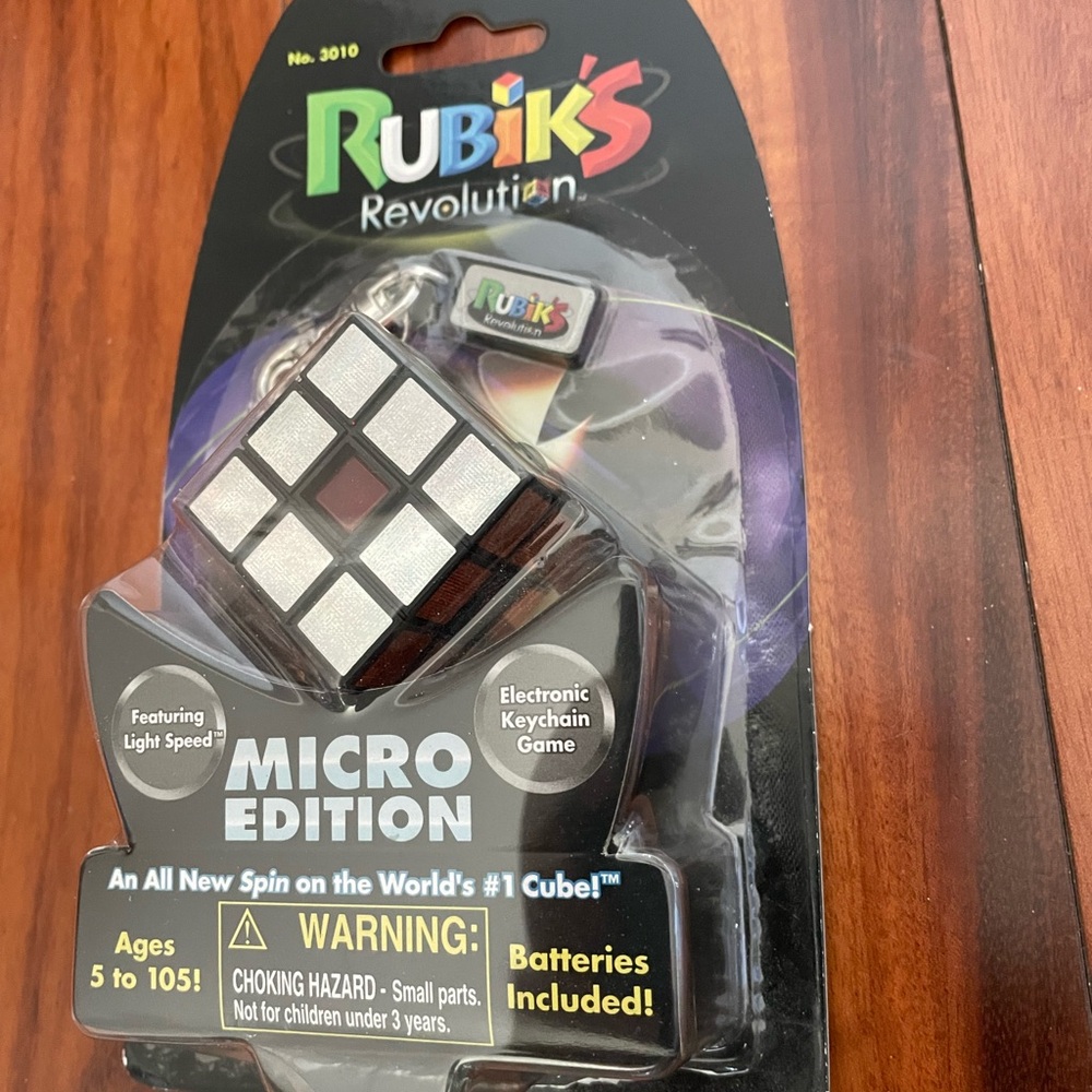 Rubik’s cube… great for stocking stuffer! Brand new